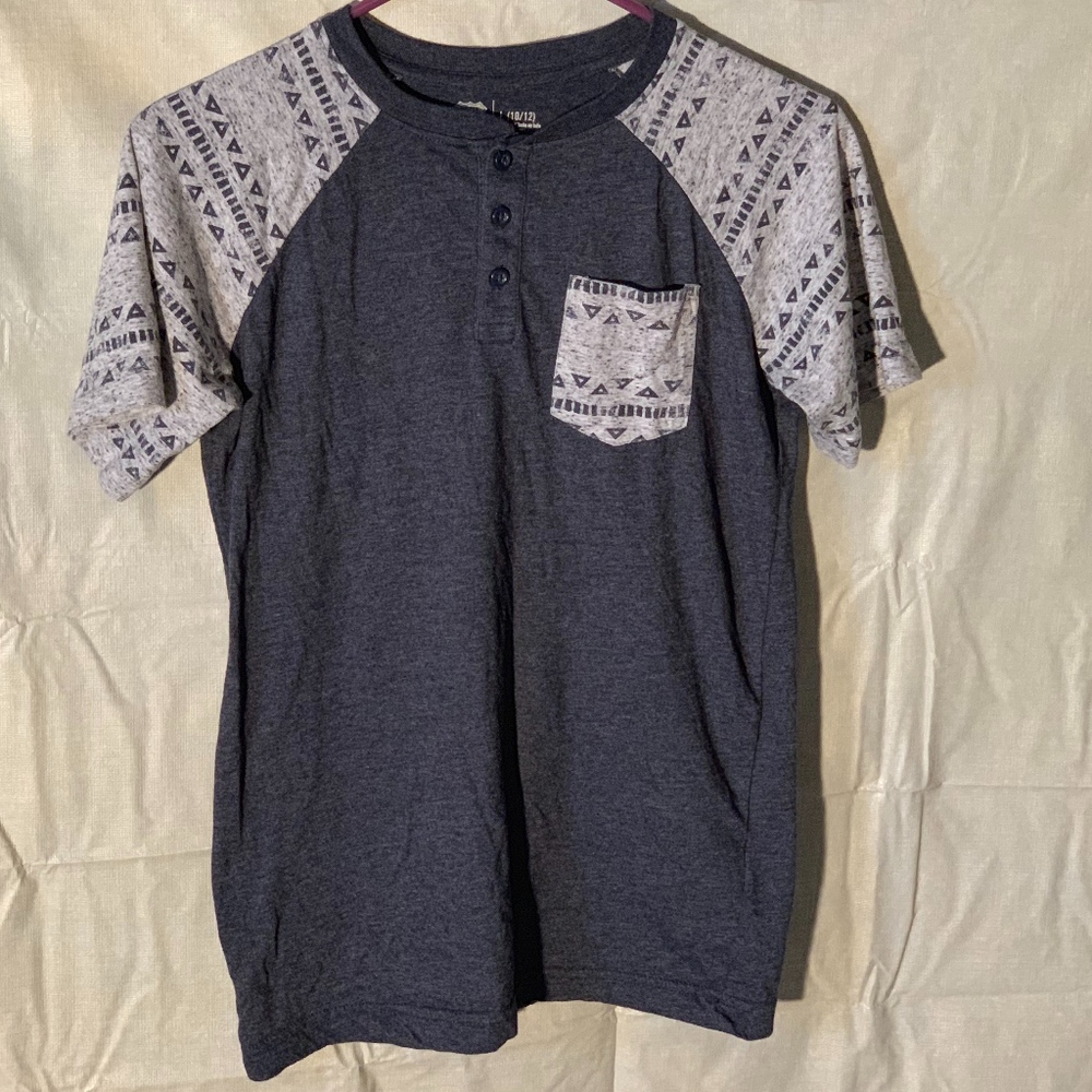 short sleeve tribal shirt
